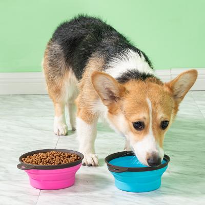 Portable Travel Silicone Pet Bowl