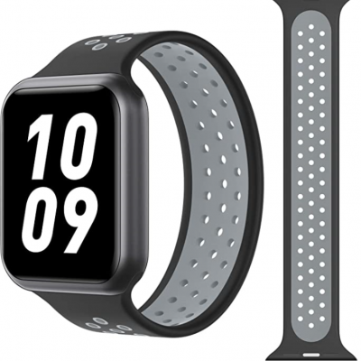 Breathable Solo Loop Apple Watch Bands 