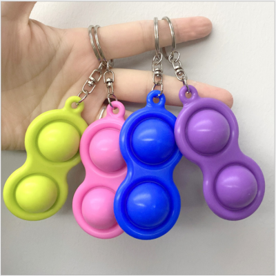 Simple Dimple Fidget Toy, Mini Simple Dimple Fidget Toy Bubble Wrap Pop Anxiety Stress Reliever Office and Desk Toy for Kids Adults