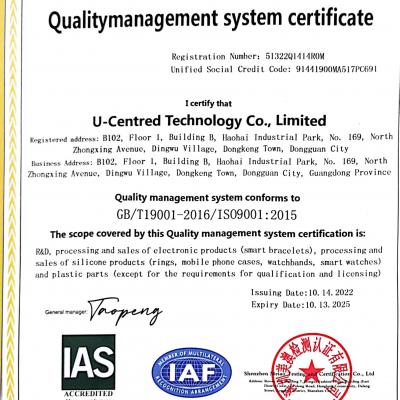 GB/T19001-2016/ISO9001:2015